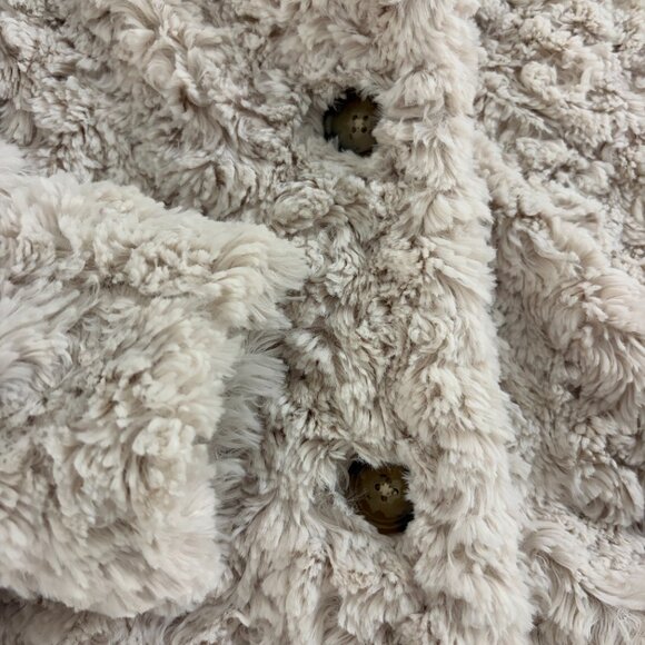 Aritzia Wilfred Free Soft Sherpa Teddy Coat (Angela Jacket) in XXS (fits XXS-S) - Picture 3 of 7